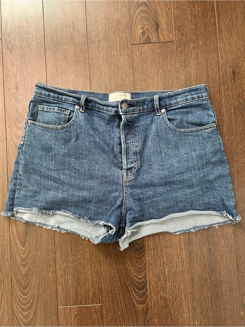 Everlane Cheeky Denim Shorts